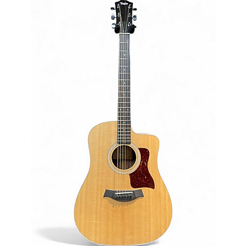 Used Taylor 210CE Natural Acoustic Electric Guitar Natural