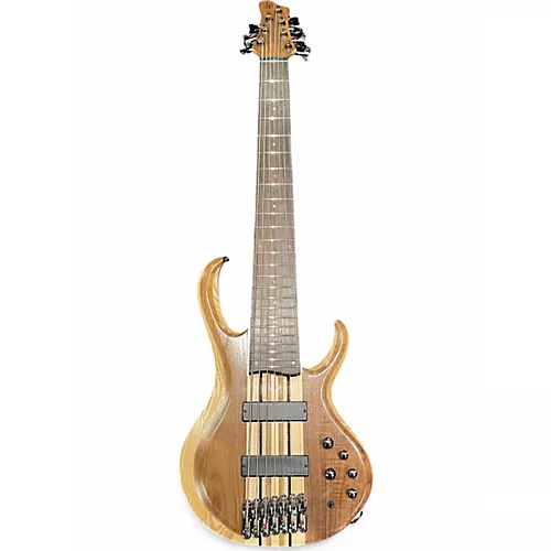 Used Ibanez BTB747 NATURAL Electric Bass Guitar NATURAL