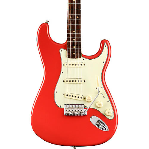 Fender American Vintage II 1961 Stratocaster Electric Guitar Fiesta Red