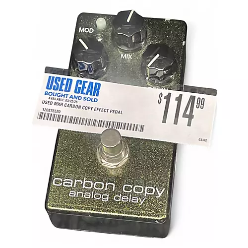 Used MXR Carbon Copy Effect Pedal