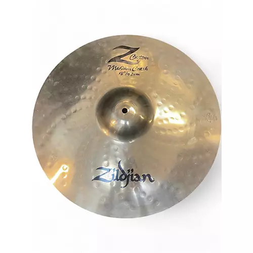 Used Zildjian 18in Z Custom Medium Crash Cymbal 38