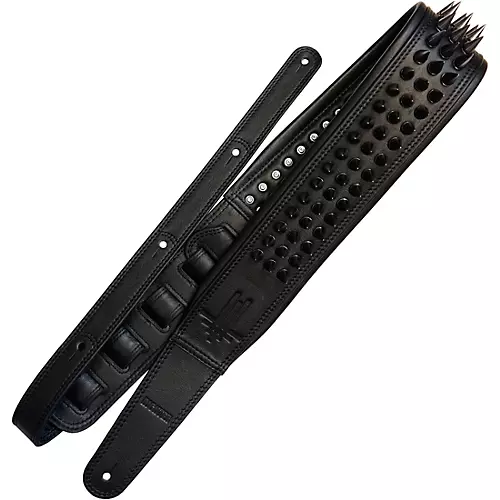 RICHTER Nergal Artist Series 1008N Guitar Strap Black 2.76 in.