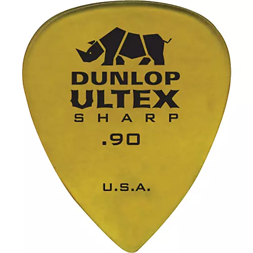 Dunlop Ultex Sharp Picks - 6 Pack 0.90 mm