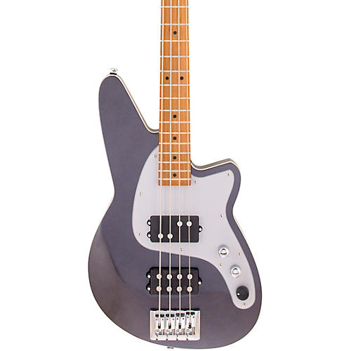 Reverend Mercalli 4 Roasted Maple Electric Bass Gunmetal