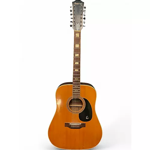 Used Epiphone FT-165 Natural 12 String Acoustic Guitar Natural