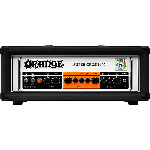 Orange Amplifiers Super Crush 100W Guitar Amp Head Black