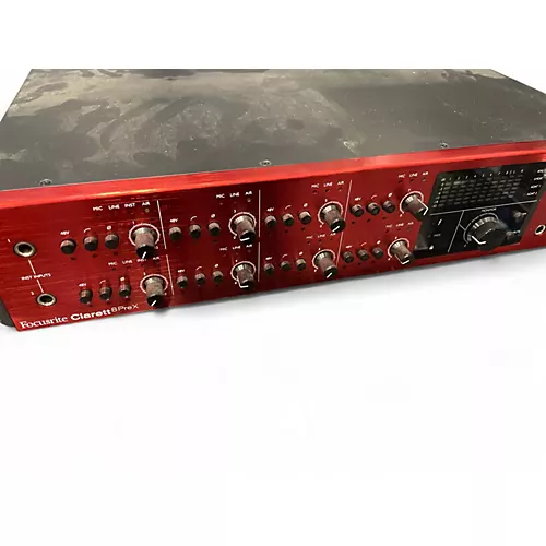 Used Focusrite Clarett 8PreX Audio Interface
