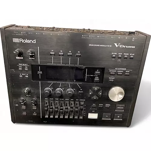 Used Roland TD-50K Electric Drum Set
