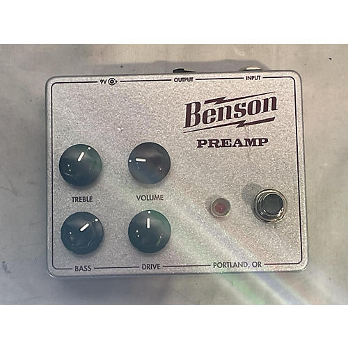 Used Benson Amps Preamp Guitar Preamp
