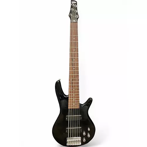 Used Ibanez GSR206 6 String BLACK Electric Bass Guitar BLACK