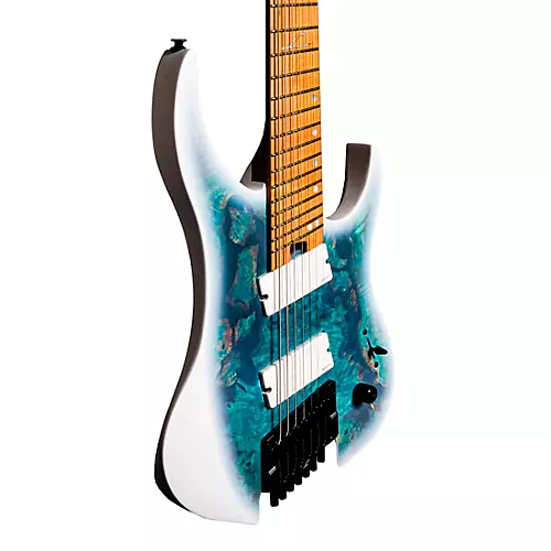 Legator G8FOD Ghost Overdrive 8-String Electric Guitar Arctic