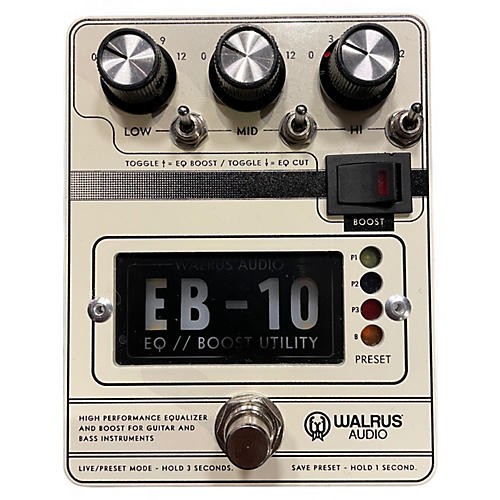 Used Walrus Audio EB-10 Guitar Preamp