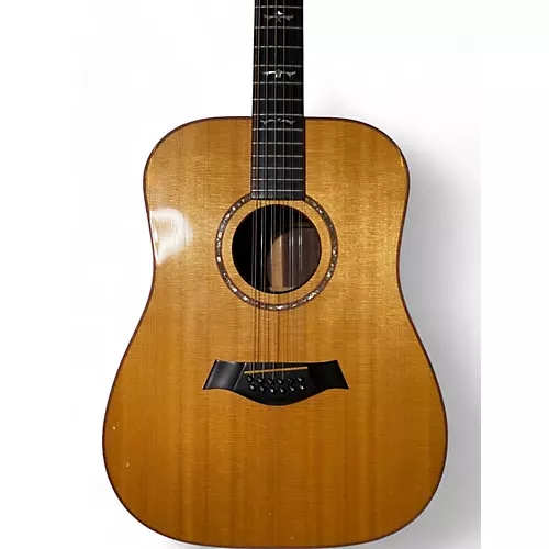 Vintage 1990s Taylor 950 Natural 12 String Acoustic Guitar Natural