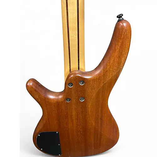 Used Ibanez SR480 Walnut Electric Bass Guitar Walnut