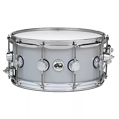 DW Thin Aluminum Snare Drum 14 x 6.5 in. Chrome Hardware
