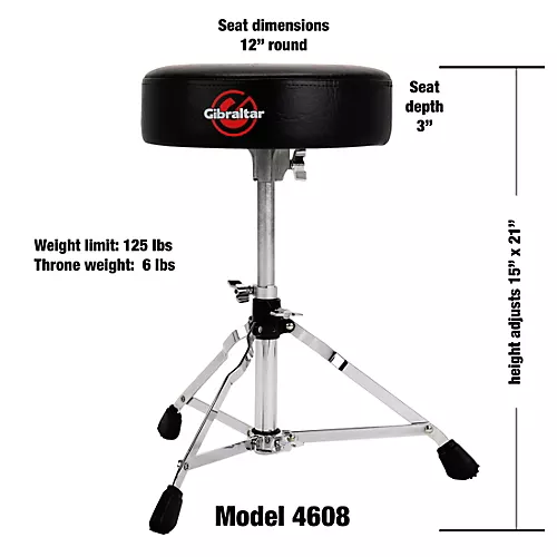Gibraltar Round Drum Throne - 13