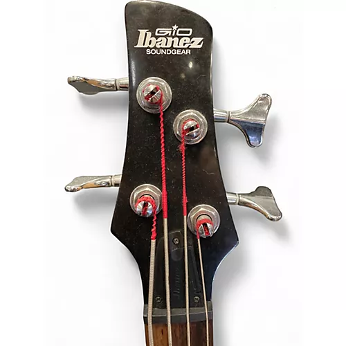 Used Ibanez GSR200 Black Electric Bass Guitar Black