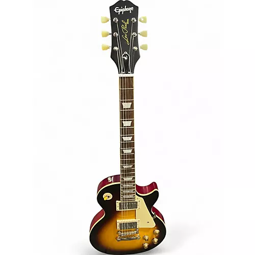 Used Epiphone 1959 Reissue Les Paul Standard Sunburst Solid Body Electric Guitar Sunburst