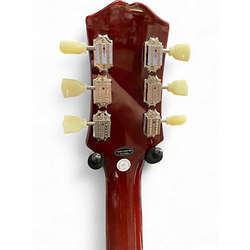 Used Epiphone ES335 Figured Raspberry Tea Hollow Body Electric Guitar Raspberry Tea