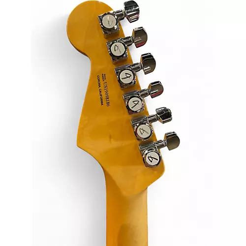 Used 2020 Fender American Ultra Stratocaster Cobra Blue Solid Body Electric Guitar Cobra Blue