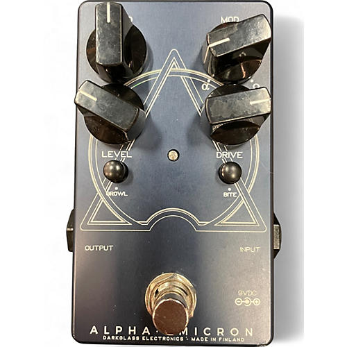 Used Darkglass ALPHA OMICRON Bass Effect Pedal