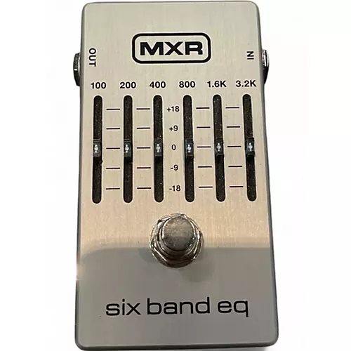 Used MXR 1O9S SIX BAND EQ Pedal