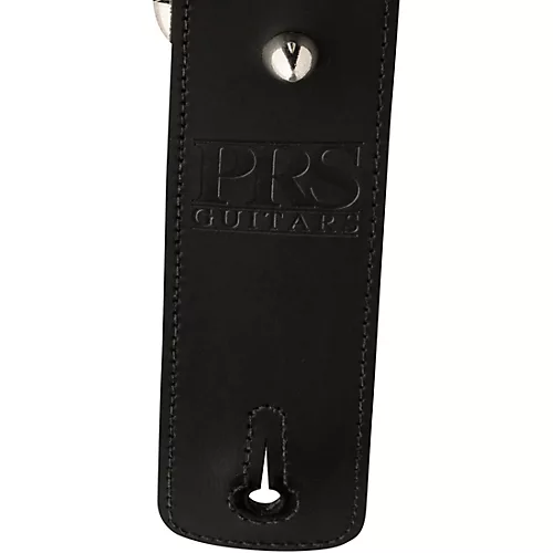 PRS Leather Studded Guitar Strap Black 2 in.