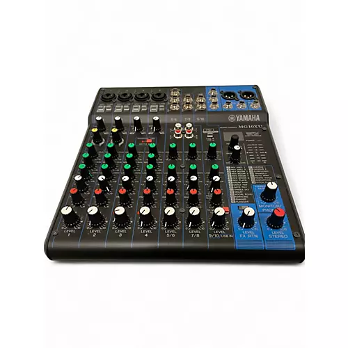 Used Yamaha MG10XU 10 Channel Mixer with Effects Unpowered Mixer