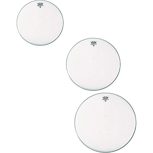 Remo Ambassador Coated Rock Tom Drumhead Pack