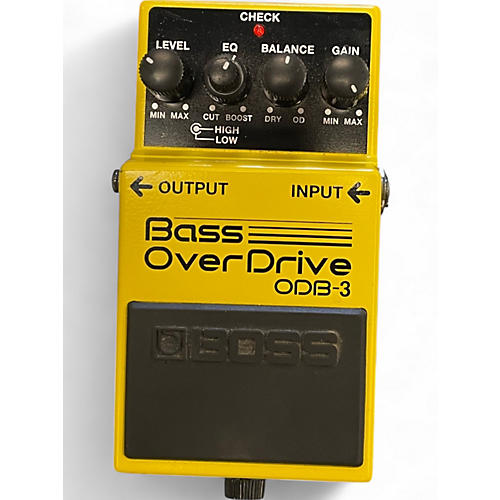 Used BOSS ODB3 Bass Overdrive Bass Effect Pedal