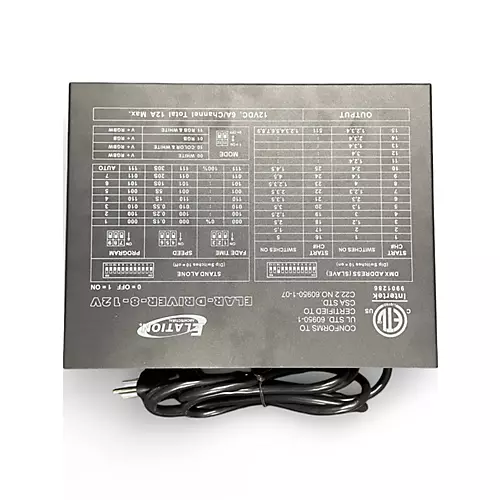 Used Elation ELAR-DRIVER 8 Lighting Controller