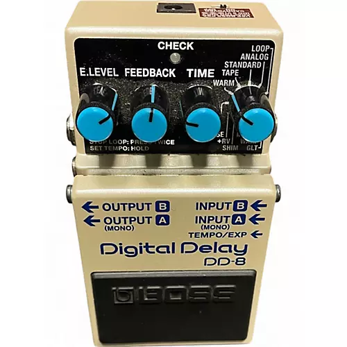 Used BOSS DD8 Digital Delay Effect Pedal