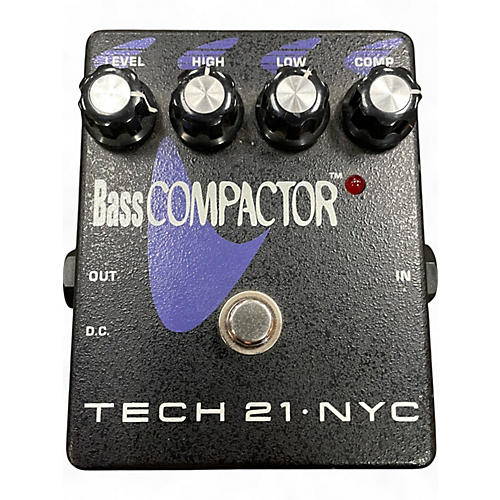 Used Tech 21 BASS COMPACTOR Bass Effect Pedal
