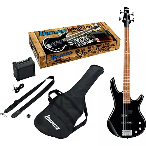 Ibanez IJSR190N Electric Bass Jumpstart Pack Black Night