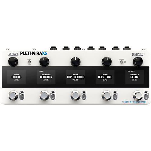 TC Electronic Plethora X5 Multi-Effects Pedal White