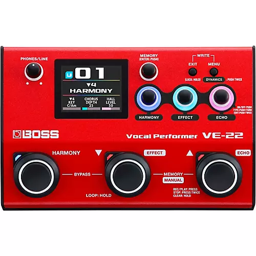 BOSS VE-22 Vocal Performer Effects Processor