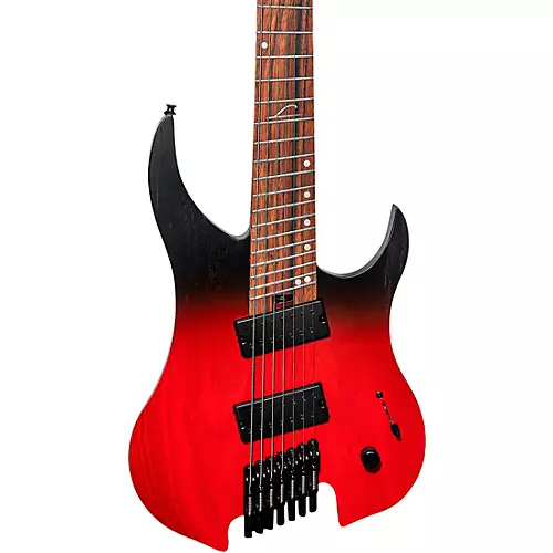 Legator Ghost 7-String Multi-Scale Performance Series Electric Guitar Crimson