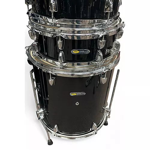 Used Sound Percussion Labs 5 Piece UNITY Black Drum Kit Black