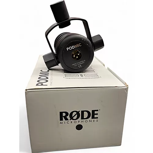 Used RODE PODMIC Dynamic Microphone