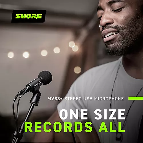 Shure MV88+ Stereo USB Microphone