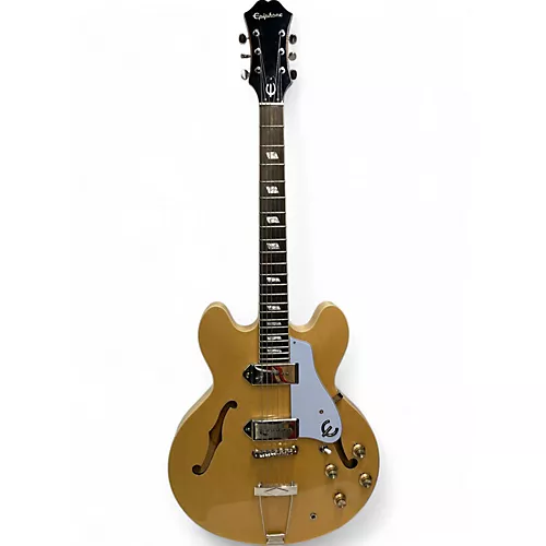 Used Epiphone Casino Natural Hollow Body Electric Guitar Natural