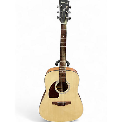 Used Ibanez PF50L Natural Acoustic Guitar Natural