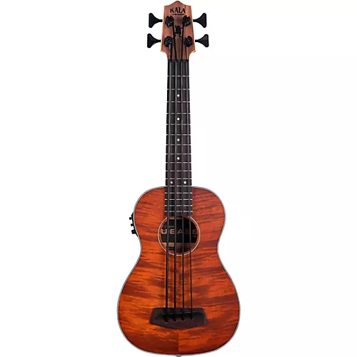 Kala Exotic Mahogany Acoustic-Electric U-Bass Natural