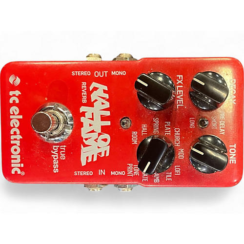 Used TC Electronic Hall Of Fame Reverb Effect Pedal