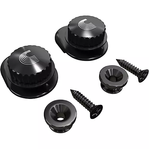 D'Addario Universal Strap Lock System Black