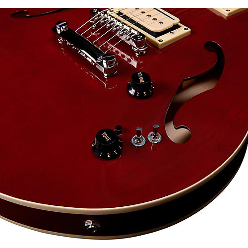 Godin Montreal Premiere Pro Hollowbody Electric Guitar Aztek Red