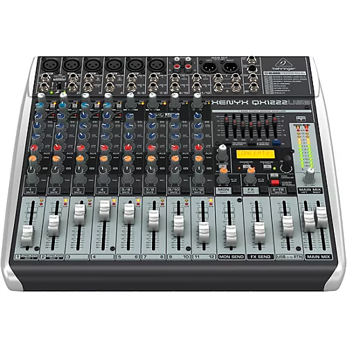 Behringer XENYX QX1222USB USB Mixer With Effects