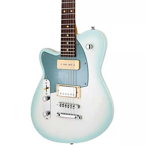 Reverend Double Agent OG Left-Handed Electric Guitar Chronic Blue Burst
