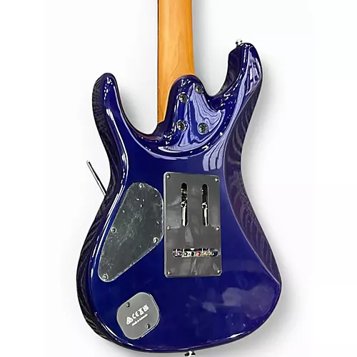 Used Ibanez AZ427P2QM 7 String Blue Burst Solid Body Electric Guitar Blue Burst