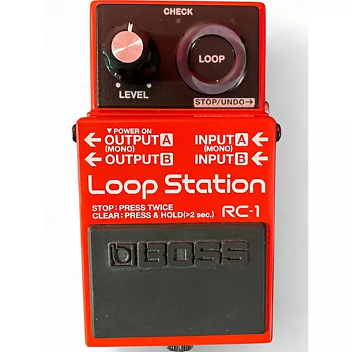 Used BOSS RC1 Loop Station Pedal